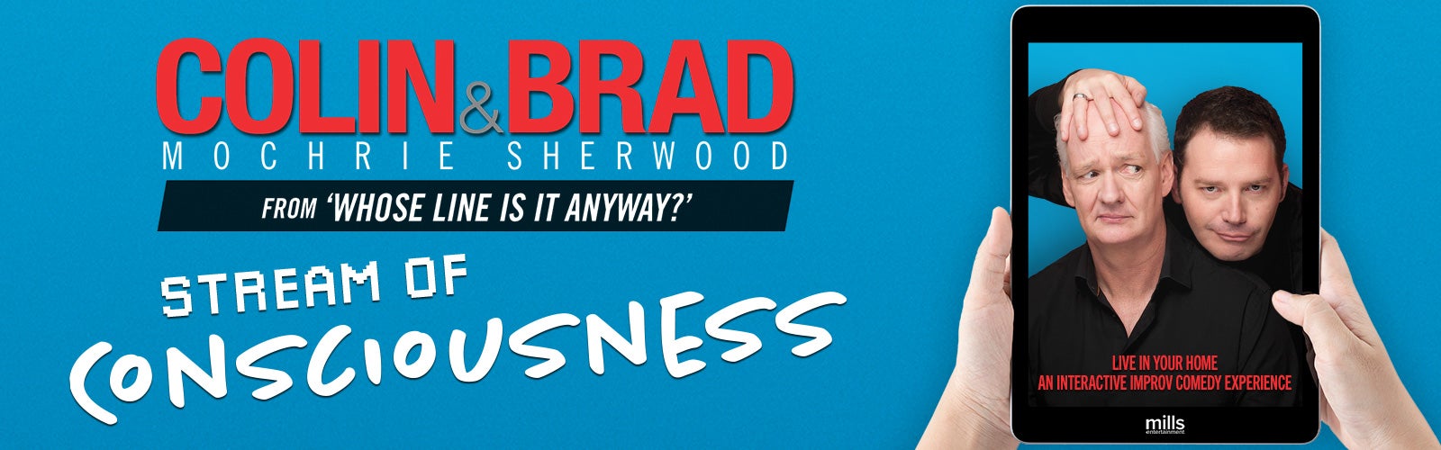 Colin Mochrie & Brad Sherwood - Stream of Consciousness