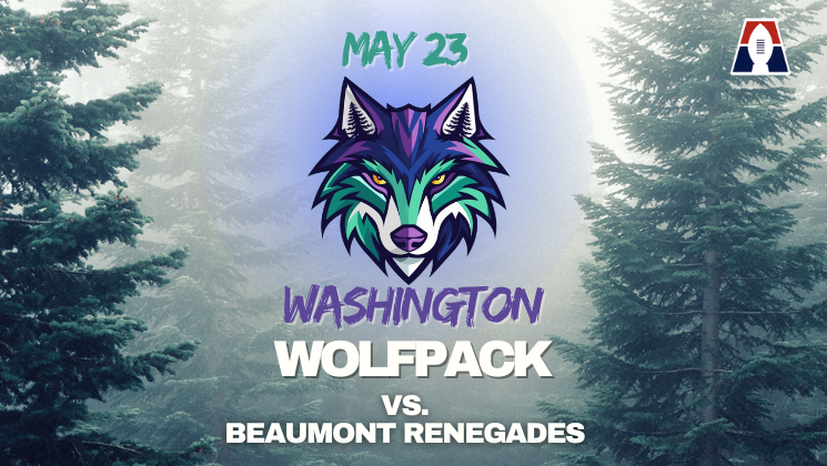 More Info for Washington Wolfpack vs. Beaumont Renegades