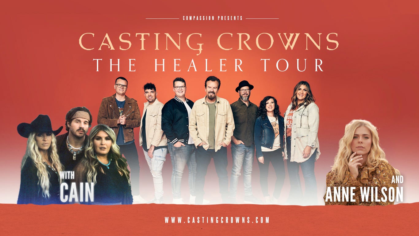 CASTING CROWNS THE HEALER TOUR Angel of the Winds Arena