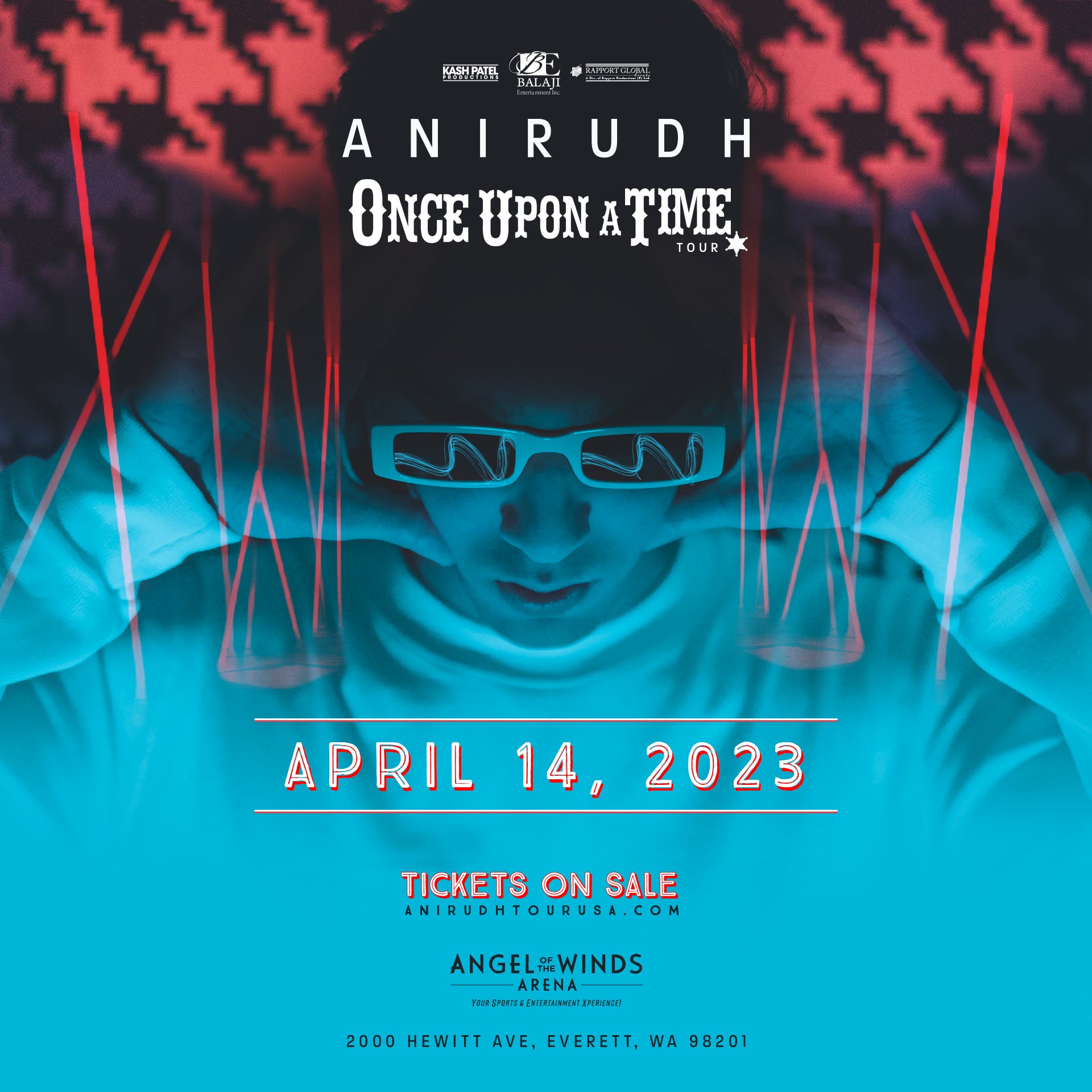 More Info for Anirudh: Once Upon A Time Tour 