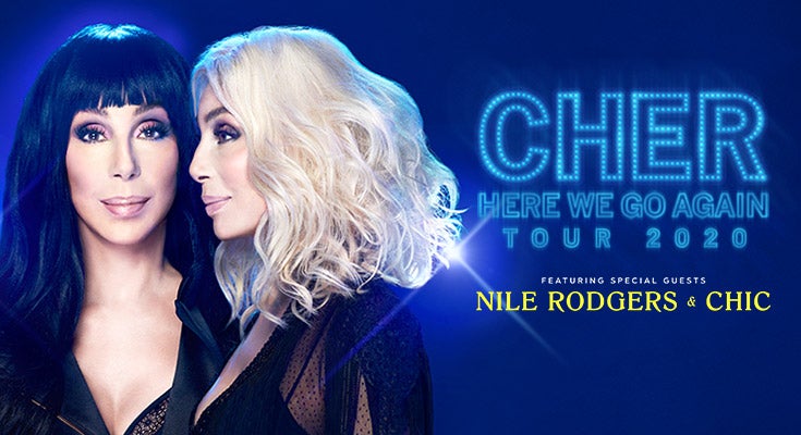 Cher - Here We Go Again Tour - VIP Packages