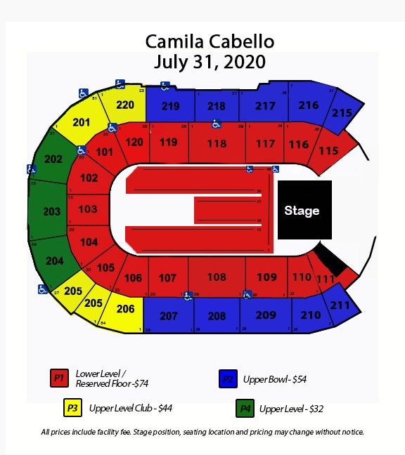 Angel Of The Winds Arena Seating Chart