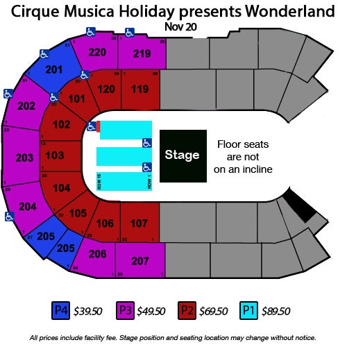 Angel Of The Winds Seating Chart