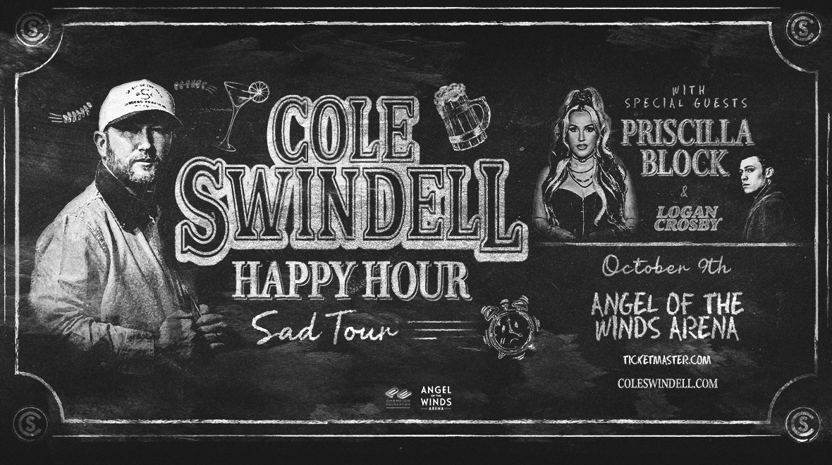 Cole Swindell Happy Hour Sad Tour