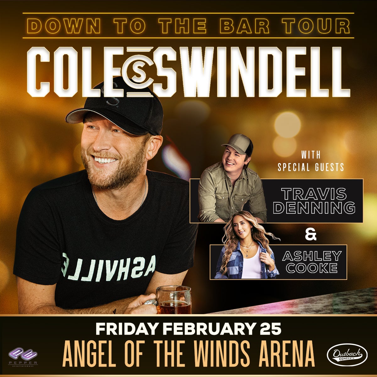 More Info for Cole Swindell: Down To The Bar Tour 