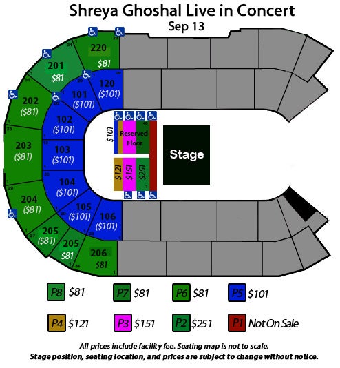 The Arena At Wings Event Center Seating Chart