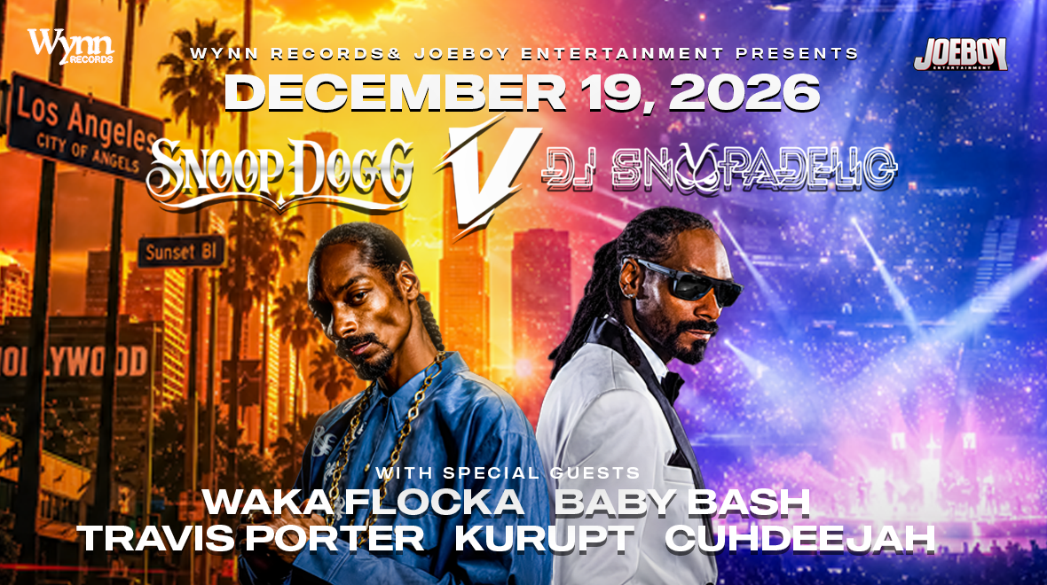 NEW DATE! Snoop Dogg VS DJ Snoopadelic