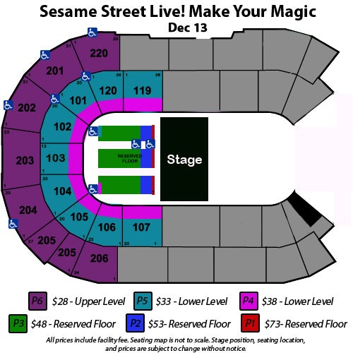 Angel Of The Winds Arena Seating Chart