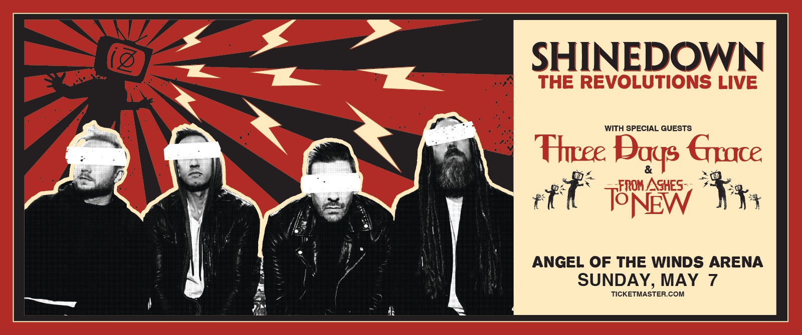 Shinedown The Revolutions Live Angel of the Winds Arena