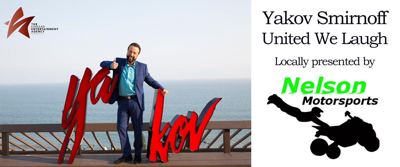 SPECIAL ONLINE EVENT - United We Laugh with Yakov Smirnoff