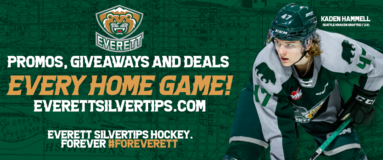 Everett Silvertips 20232024 Regular Season Angel of the Winds Arena
